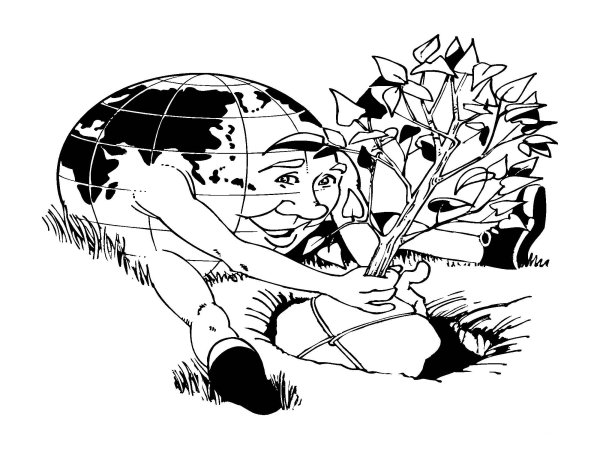 Раскраски мусор на земле