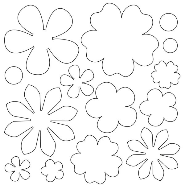 Шаблоны цветов