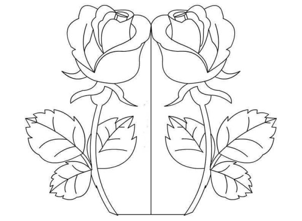 Трафарет открытки