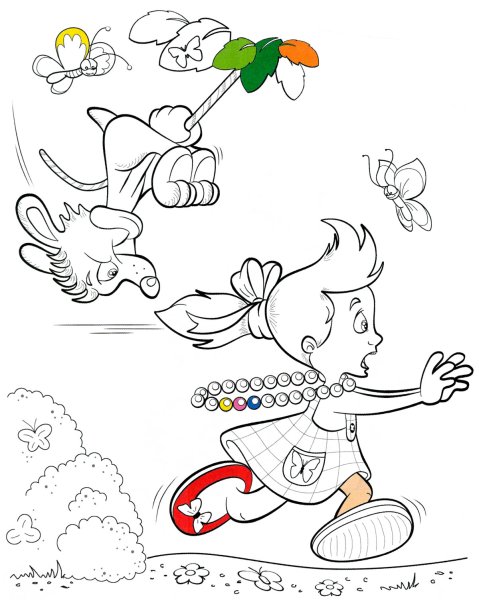 Игра Веселые раскраски