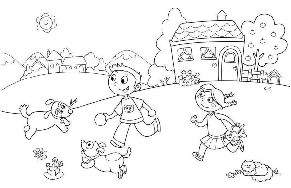 Раскраски для детей