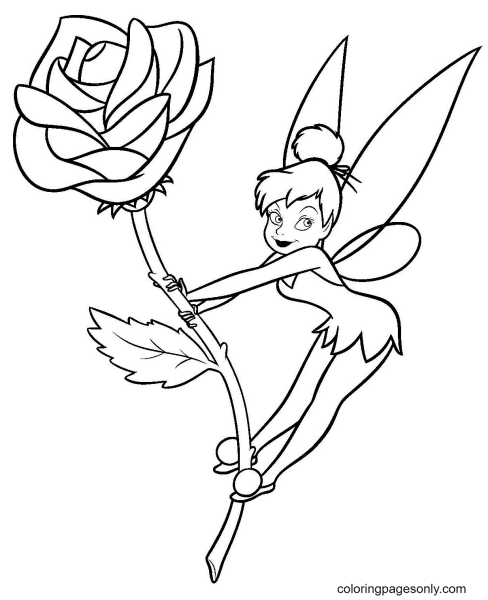 Фея Иридесса раскраска