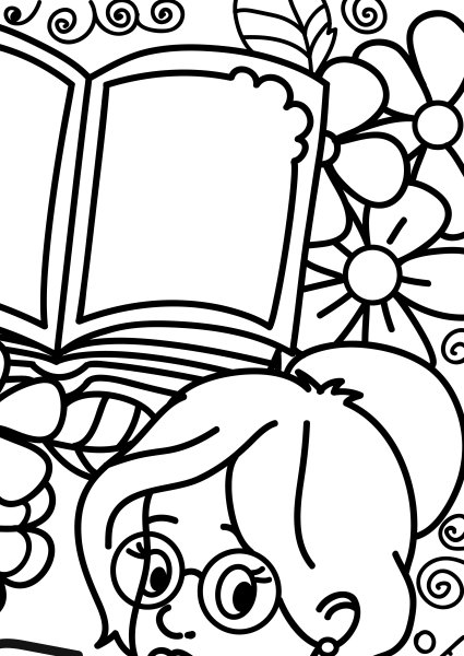 Открытка на день учителя раскраска