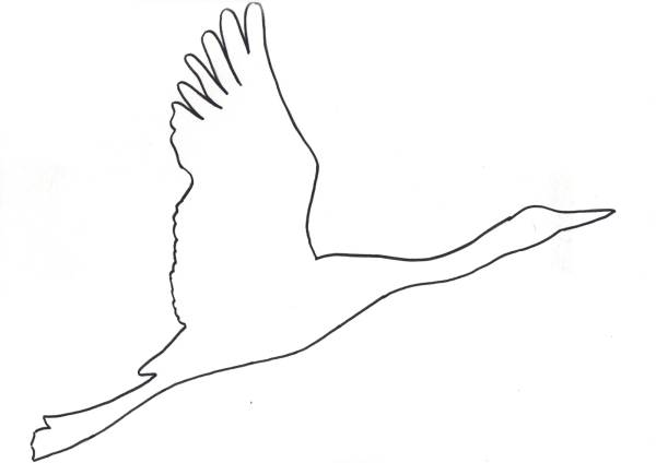 Журавли на окна к 9 мая трафареты