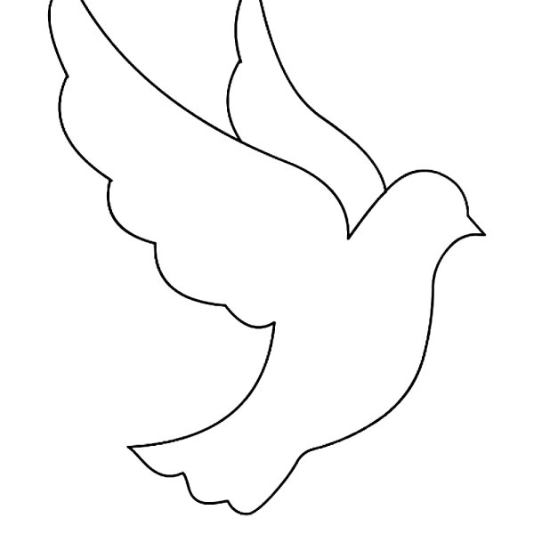 Голуби для вырезания