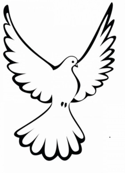 Голуби для вырезания