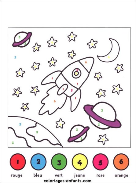 Космические задания для дошкольников