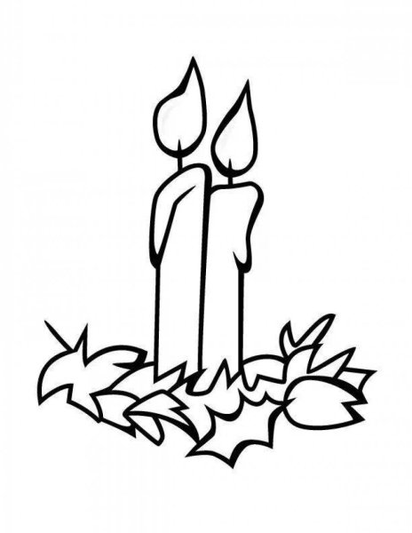 Свечи для вырезания