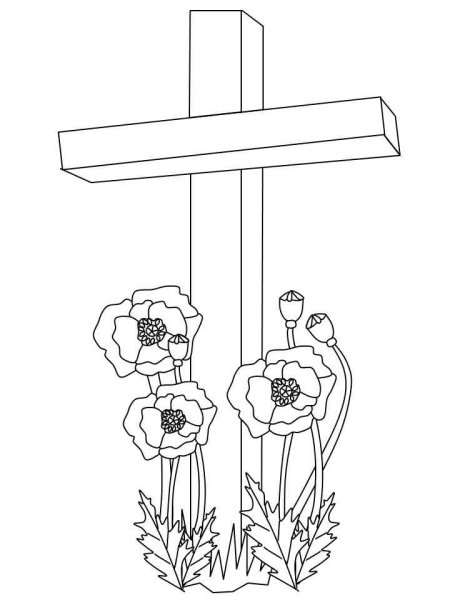 День памяти raskraska