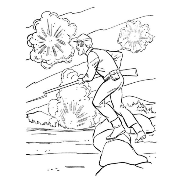 Раскраска день защитника Отечества для детей