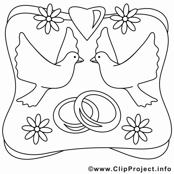 Раскраска с годовщиной свадьбы