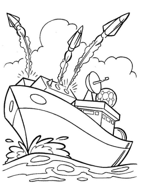 Раскраски на 23 февраля