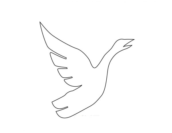 Журавли для вырезания