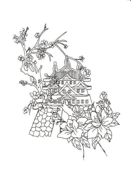 Раскраска Китай