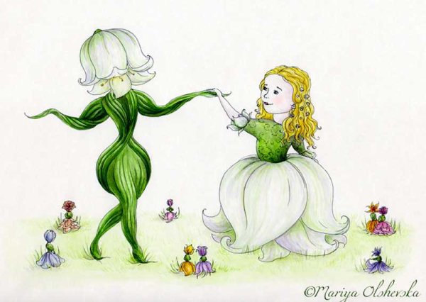 Ганс христиан Андерсен цветы маленькой Иды