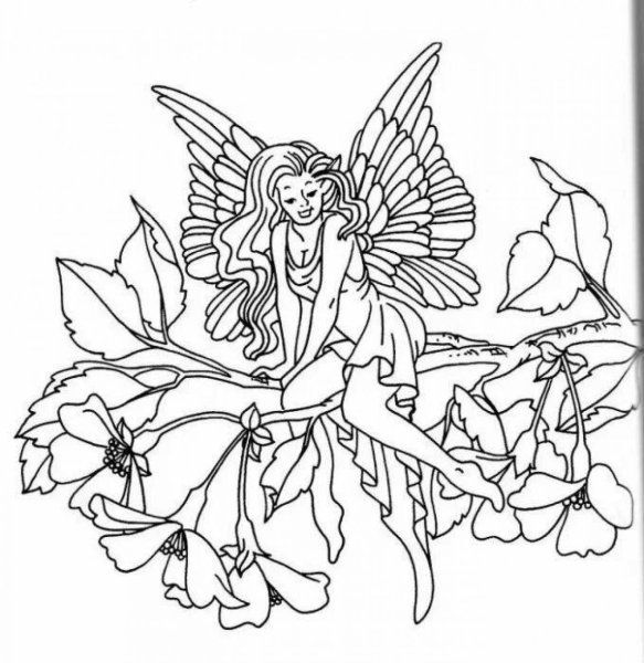 Витражные раскраски для девочек