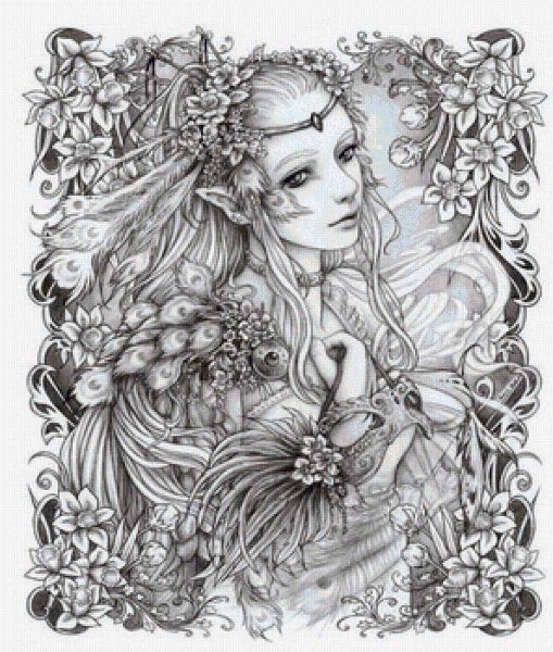 Сью Готье Русалка портрет