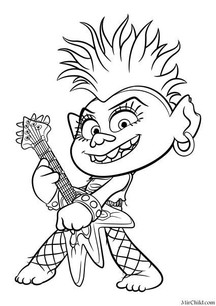 Королева Рокс Тролли