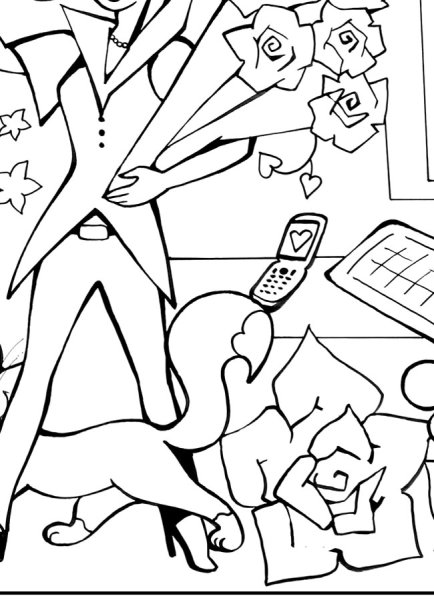 Раскраска последний звонок