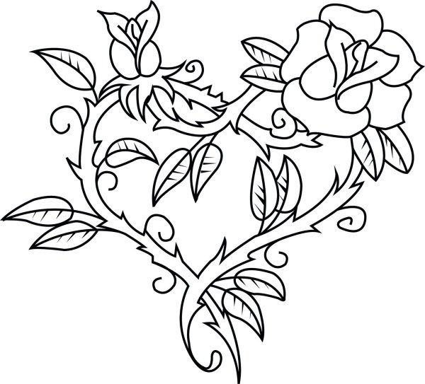 Цветы для выжигания