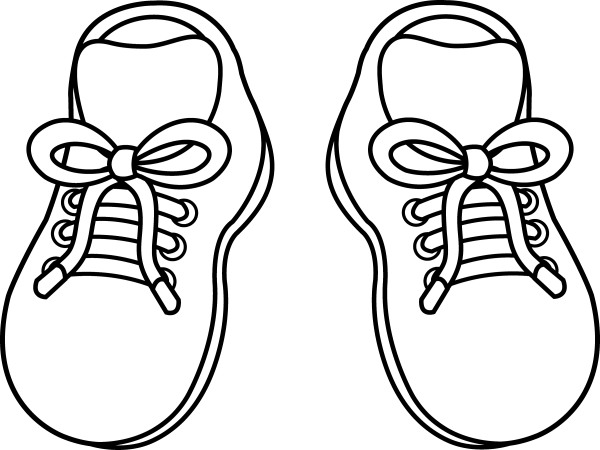 Ботинки раскраска