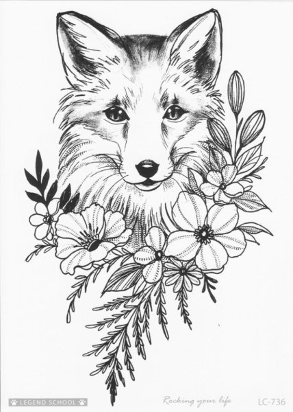 Алиса тату эскиз