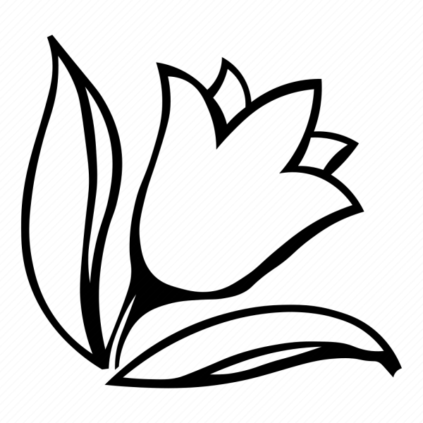 Трафареты тюльпаны