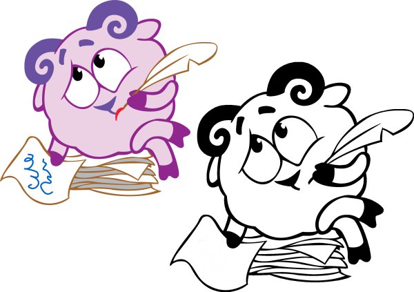 Смешарики крошки Бараш