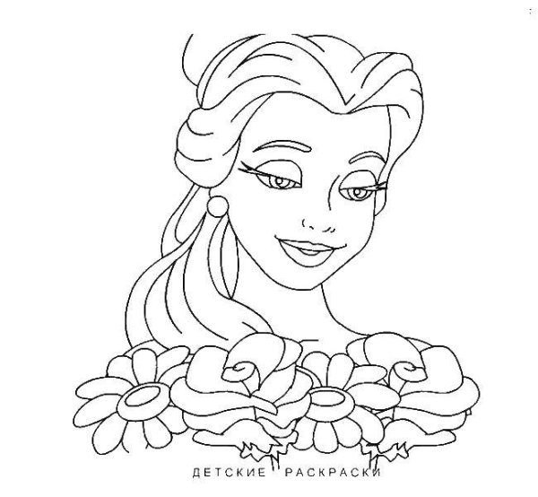 Раскраски для девочек макияж и прически