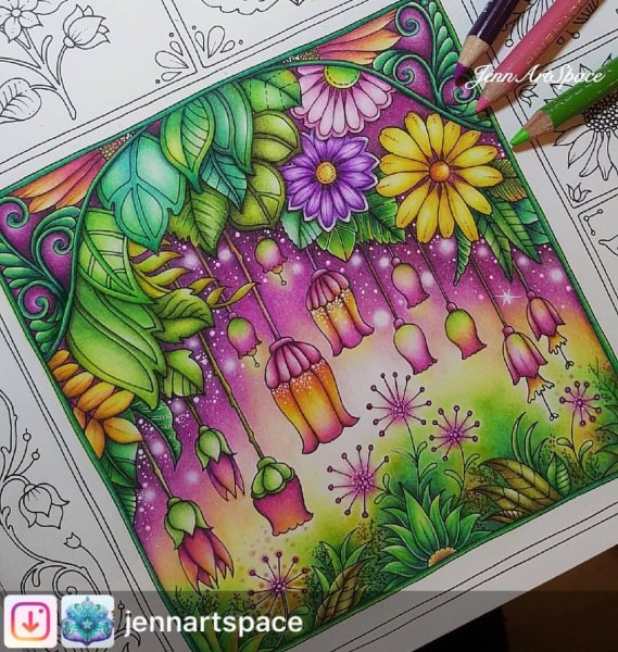 Джоанна Бэсфорд таинственный сад джунгли