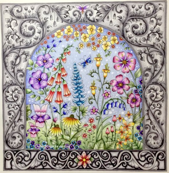 Мир цветов Джоанна Басфорд