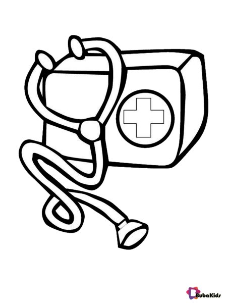 Раскраска медицина