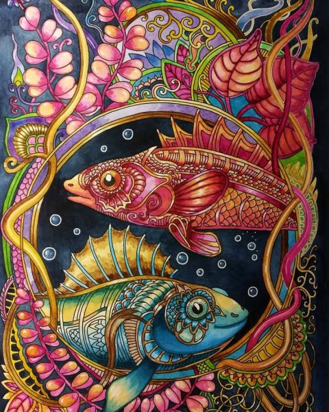 Психоделическая рыба