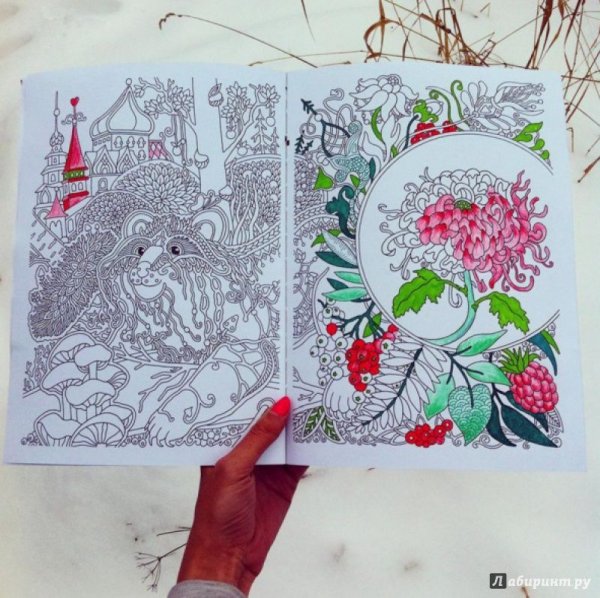 Ольга Головешкина раскраски