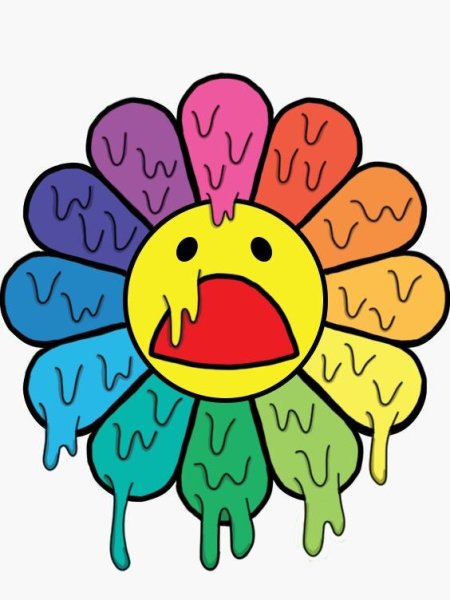 Радужный цветок инди КИД