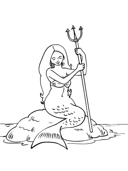 Раскраска Иван Купала для детей