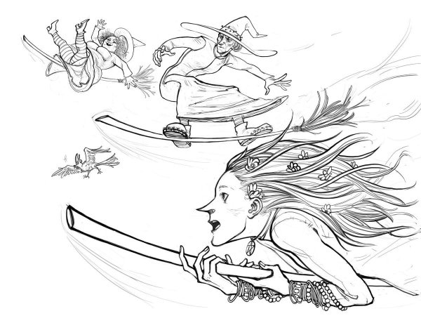 Иван Купала раскраска