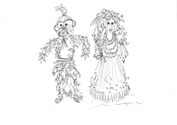 Иван Купала раскраска