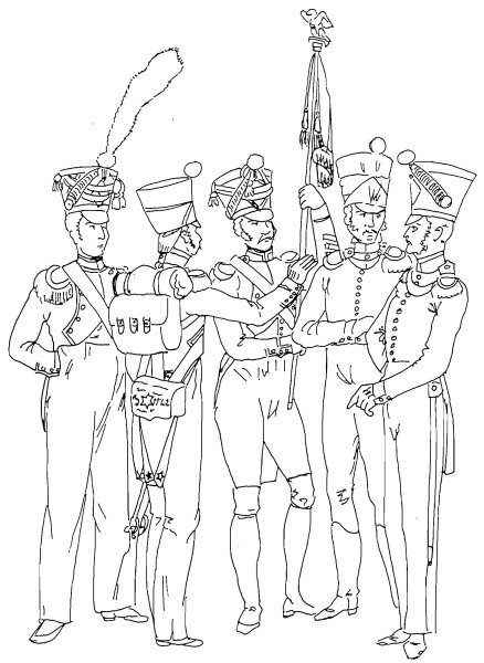 Бородинское сражение 1812 раскраска