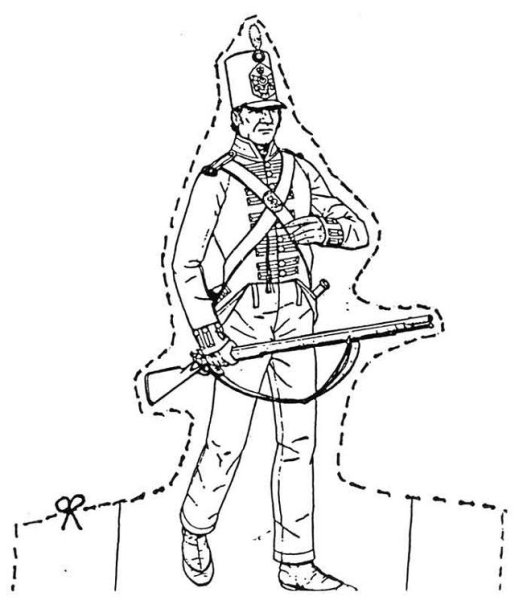 Бородинское сражение 1812 раскраска