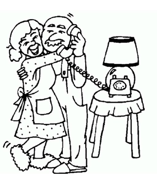 Раскраска с днем рождения дедушка