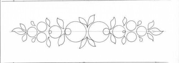 Закладка Городецкая роспись старшая группа
