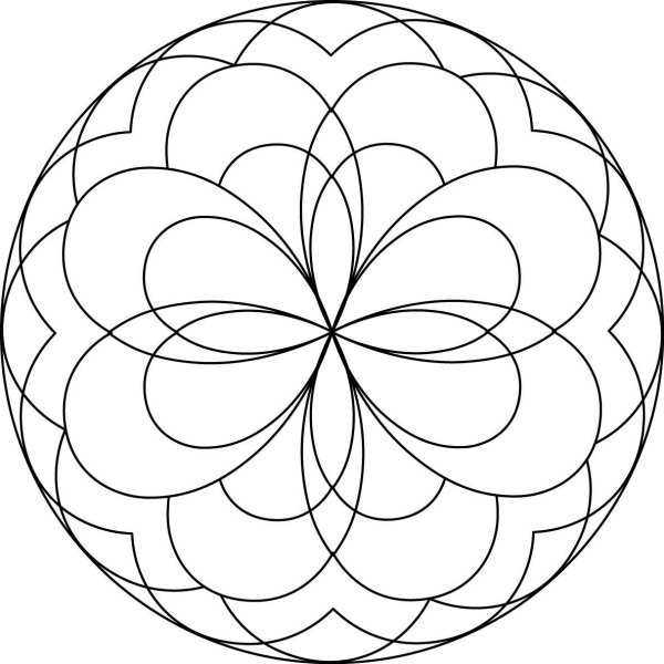 Мандала простая