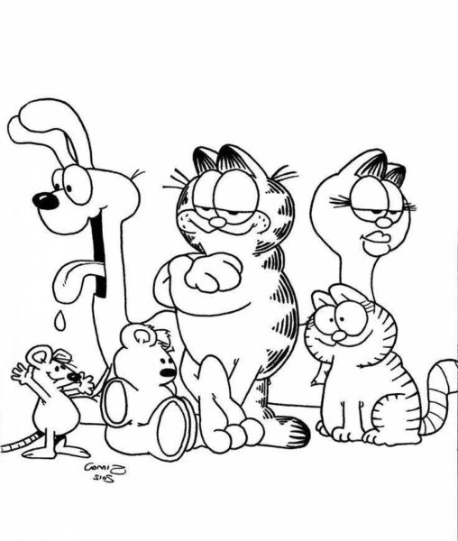 Смешные раскраски