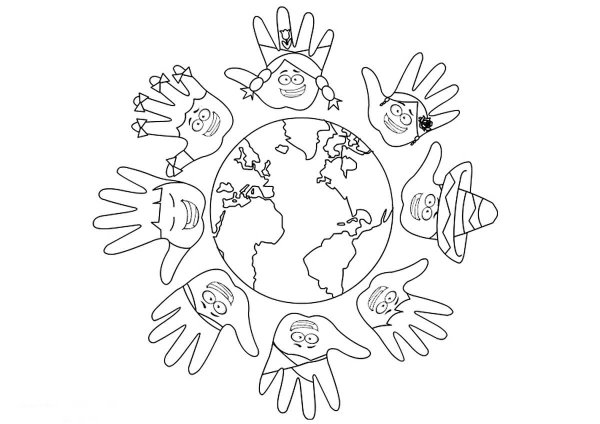 Раскраски ко Дню защиты детей