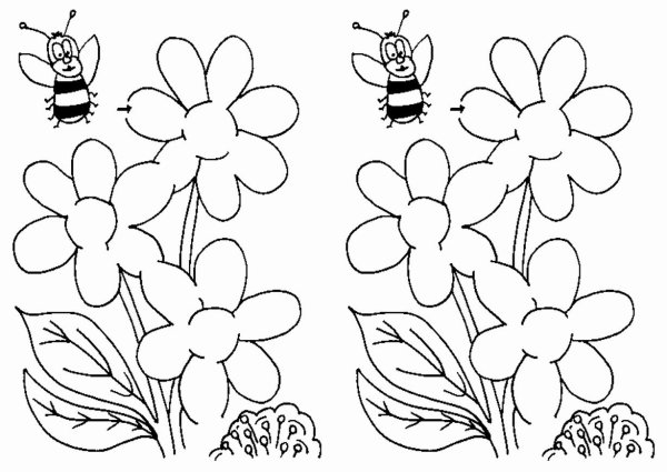 Пазлы цветы для детей