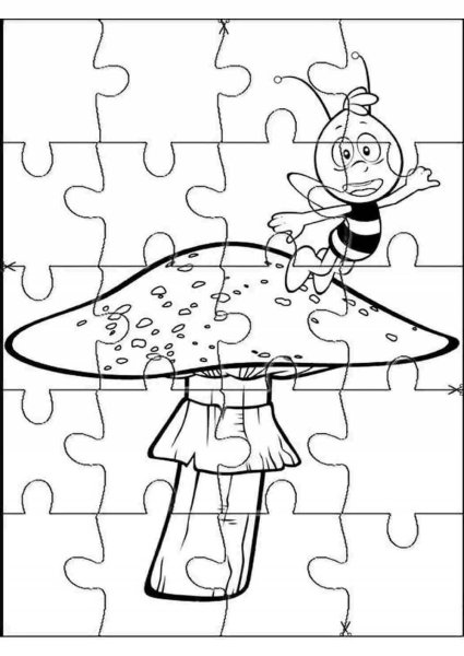 Пазлы раскраски интересные