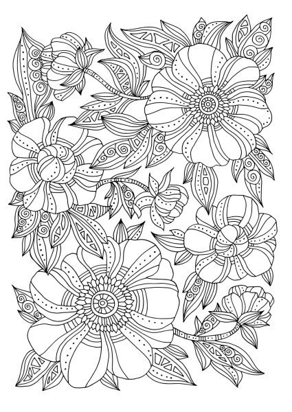 Раскраски антистресс увет