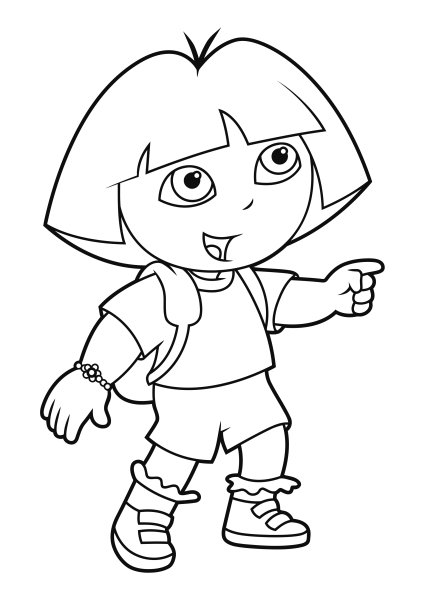 Даша путешественница рисунок