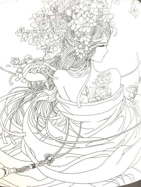 Японские раскраски антистресс